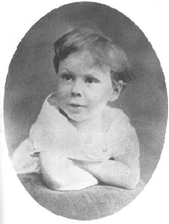 バートランド・ラッセルの４歳の時の写真