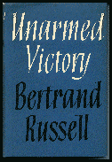 『武器なき勝利』原著 Unarmed Victory の表紙画像