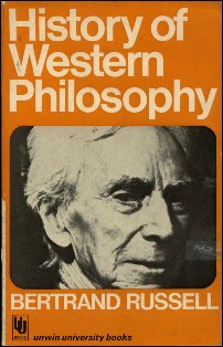A History of Western Philsophy, by Bertrand Russell の表紙画像