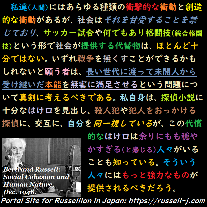 バートランド・ラッセルの名言・警句( Bertrand Russell Quotes )