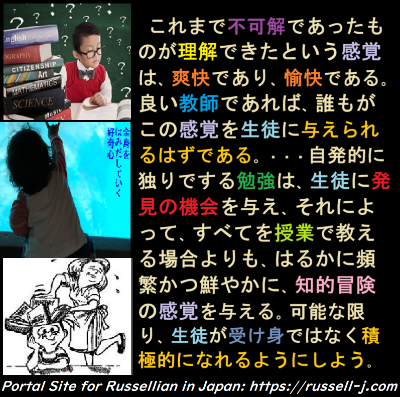 バートランド・ラッセルの本日の言葉